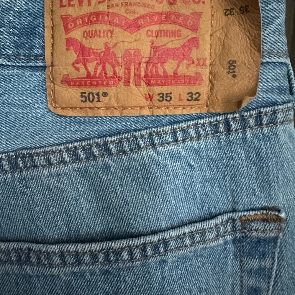 Levi’s 501 Button Fly Denim Jeans